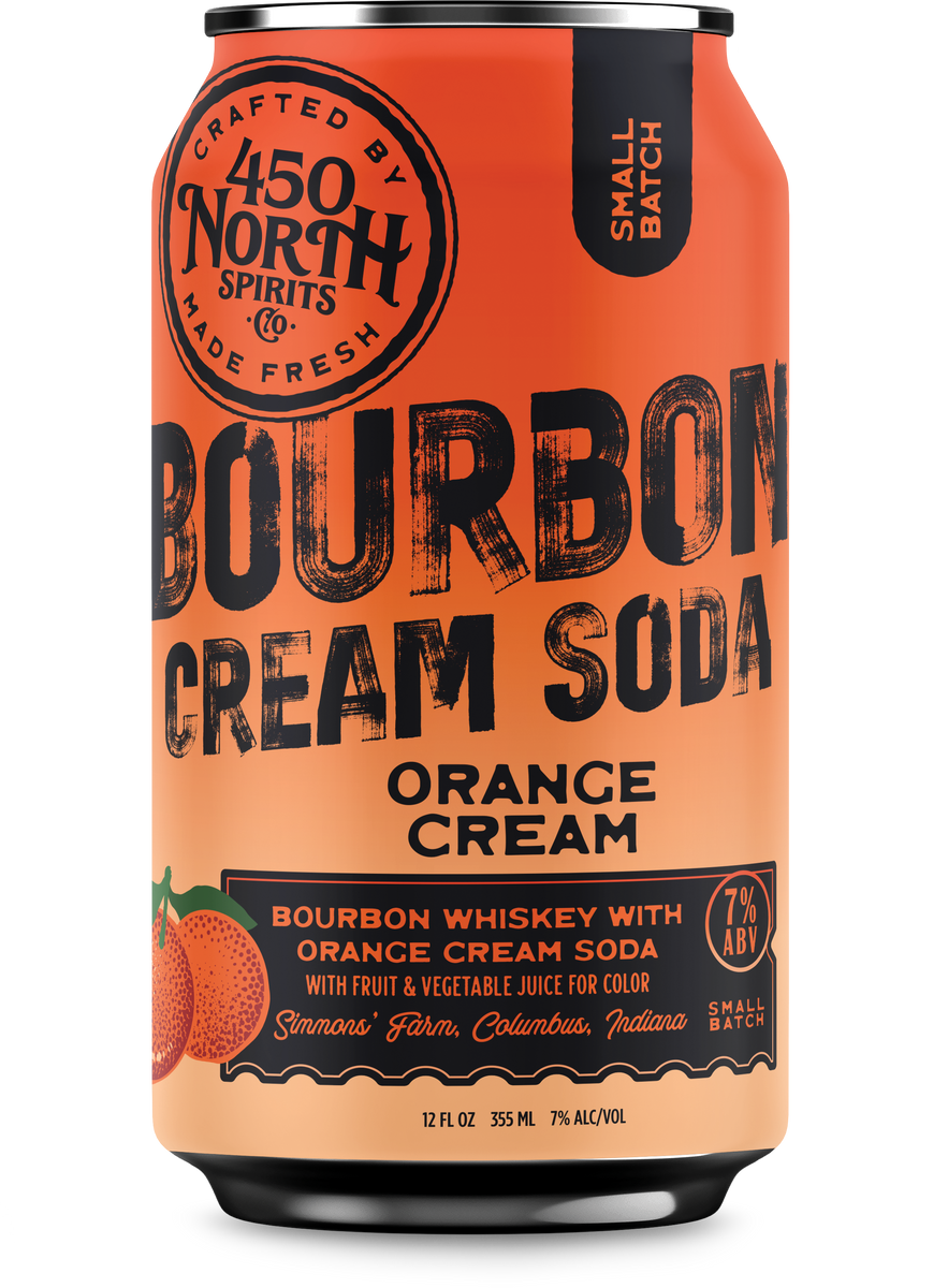 Bourbon Cream Soda Orange Cream 450 North Brewing Co.