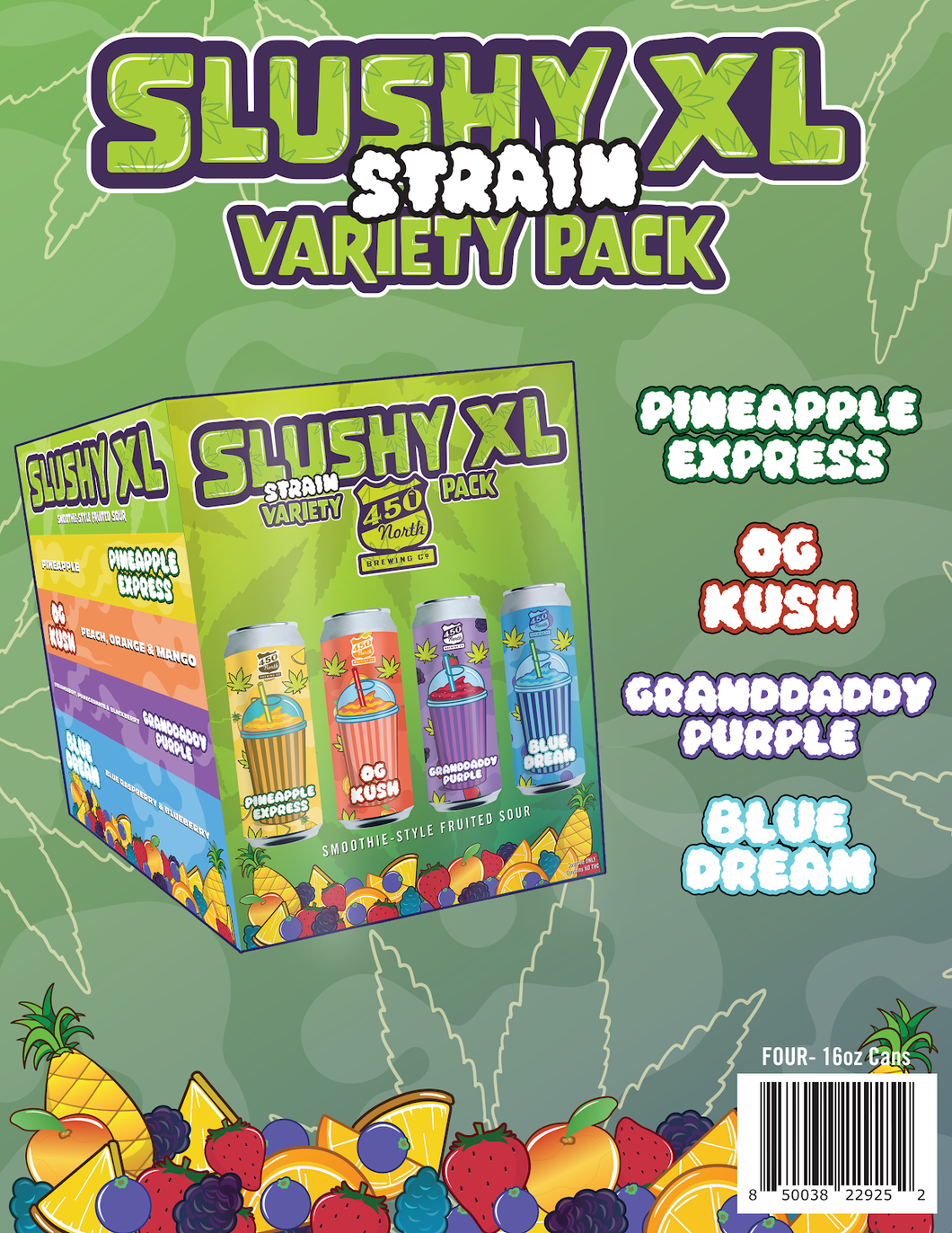 Strain Variety Pack Slushy XL