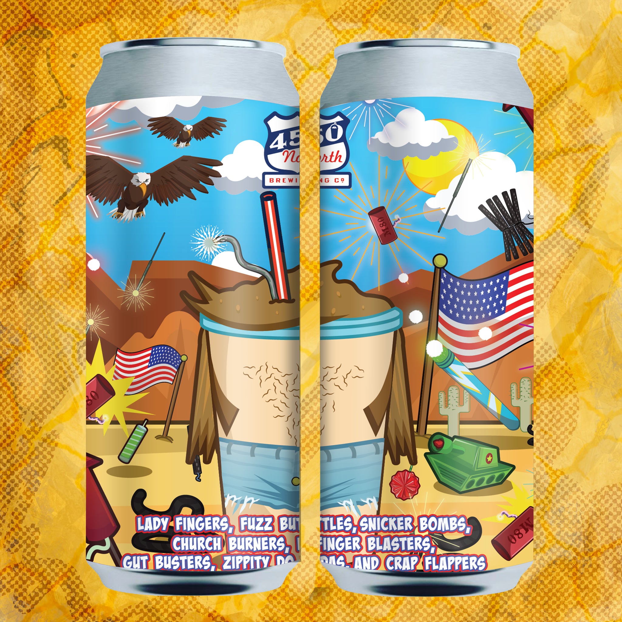 Fireworks Release – 450 North Brewing Co.
